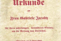 urkunde